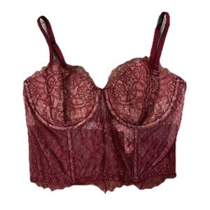 NWT ❤️ Victoria’s Secret Lace Bustier Bra– 34C ❤️